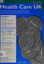 Cover of: Health Care UK 2001 - Spring: The King's Fund Review of Health Policy