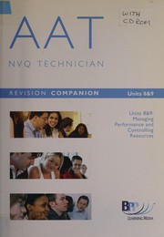 Cover of: AAT NVQ technician: Managing performance & controlling resources