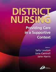 District nursing : providing care in a supportive context