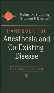 Handbook for anesthesia and co-existing disease