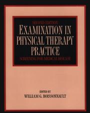 Cover of: Examination in Physical Therapy Practice: Screening for Medical Disease