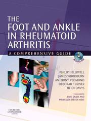 Cover of: The Foot and Ankle in Rheumatoid Arthritis: A Comprehensive Guide