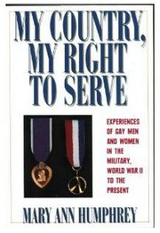 My Country, My Right to Serve by Mary Ann Humphrey