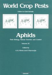 Aphids, their biology, natural enemies and control