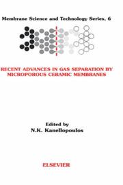 Recent advances in gas separation by microporous ceramic membranes