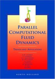Cover of: Parallel Computational Fluid Dynamics 2000 | C.B. Jenssen