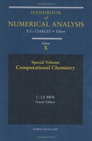 Computational chemistry : special volume