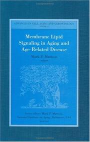 Membrane lipid signalling in aging and age-related disease
