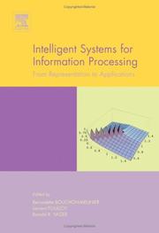 Cover of: Intelligent Systems for Information Processing: From Representation to Applications