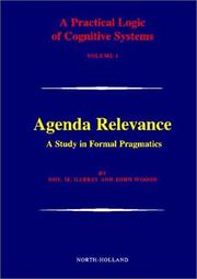 Agenda relevance : a study in formal pragmatics