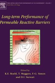 Long-term performance of permeable reactive barriers.