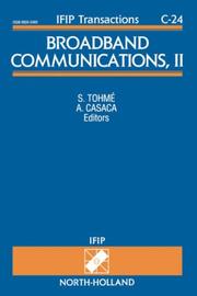 Broadband communications II : proceedings of the IFIP TC6 Second Conference on Broadband Communications, Paris, France, 2-4 March, 1994