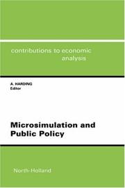 Microsimulation and public policy