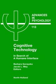 Cognitive technology : in search of a humane interface