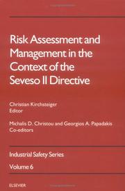 Risk assessment and management in the context of the Seveso II Directive