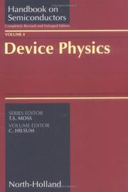 Handbook on semiconductors