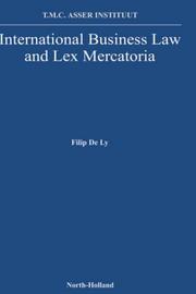 International business law and lex mercatoria