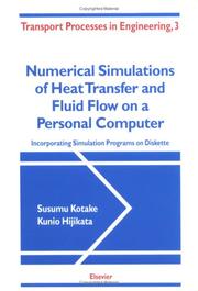 Numerical simulations of heat transfer and fluid flow on a personal computer