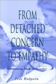Cover of: From Detached Concern to Empathy