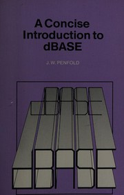Cover of: A Concise Introduction to DBase