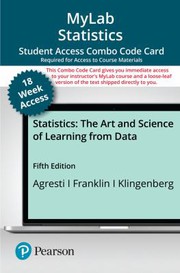 Cover of: MyLab Stats with Pearson EText -- Combo Access Card -- for Statistics: The Art and Science of Learning from Data