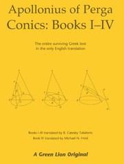 Cover of: Conics Books I-IV