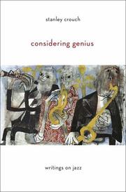Cover of: Considering Genius: Writings on Jazz
