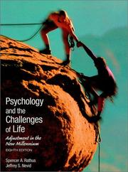 Psychology and the challenges of life : adjustment in the millennium