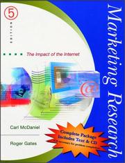 Cover of: Marketing Research: The Impact of the Internet