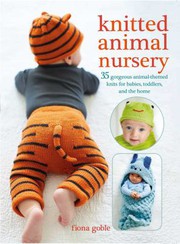 Knitted animal nursery by Fiona Goble
