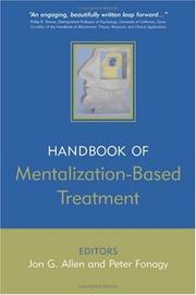 Cover of: The Handbook of Mentalization-Based Treatment