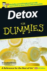 Cover of: Detox for Dummies by Caroline Shreeve
