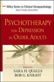 Psychotherapy for depression in older adults