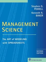 Management science by Stephen G. Powell