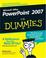 Cover of: PowerPoint 2007 For Dummies (For Dummies (Computer/Tech))