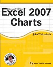 Cover of: Excel 2007 Charts (Mr. Spreadsheet's Bookshelf)