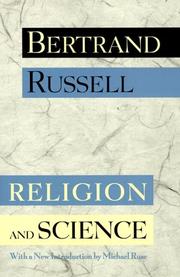 Cover of: Religion and science by Bertrand Russell