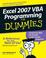 Cover of: Excel 2007 VBA Programming For Dummies (For Dummies (Computer/Tech))