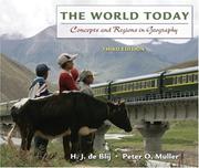 The world today : concepts and regions in geography