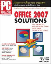 PC magazine Office 2007 solutions