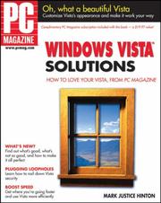 PC magazine Windows Vista solutions