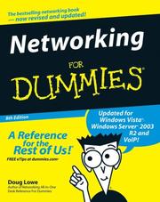 Cover of: Networking For Dummies (Networking for Dummies)