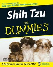 Shih tzu for dummies