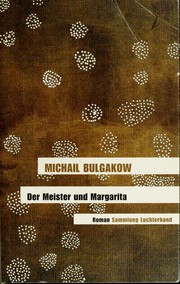 Cover of: Der Meister und Margarita by 