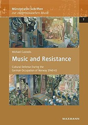 Cover of: Music and Resistance