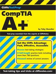 Cover of: CliffsTestPrep CompTIA A+ (Cliffs Testprep Guides)
