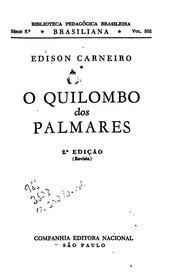 Cover of: O quilombo dos Palmares