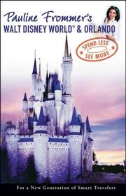 Cover of: Pauline Frommer's Walt Disney World & Orlando (Pauline Frommer Guides)