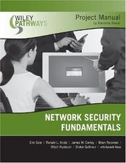 Cover of: Wiley Pathways Network Security Fundamentals Project Manual (Wiley Pathways)