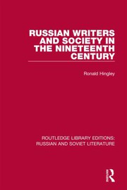 Cover of: Russian Writers and Society in the Nineteenth Century